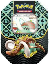 (image for) Pokemon TCG Scarlet & Violet 4.5 Paldean Fates Tin - Great Tusk