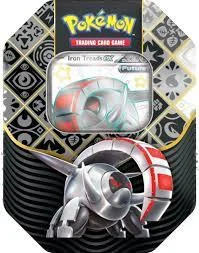 (image for) Pokemon TCG Scarlet & Violet 4.5 Paldean Fates Tin - Iron Treads - Click Image to Close