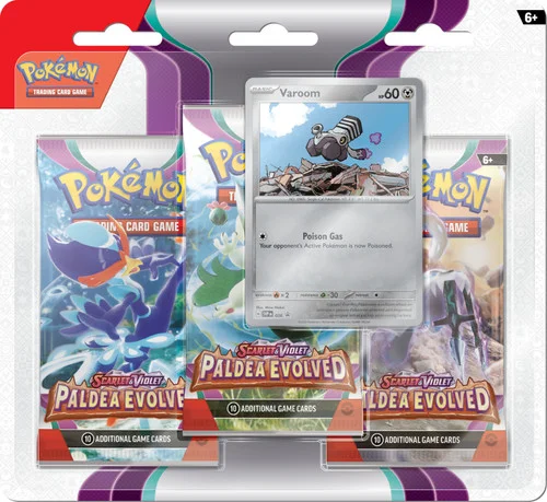 (image for) Paldea Evolved Triple Blister Pack - Click Image to Close