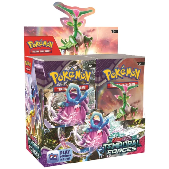 (image for) Pokemon TCG: Scarlet & Violet 5 Temporal Forces Booster Pack - Click Image to Close