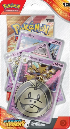 (image for) Pokemon TCG: Scarlet & Violet 8 - Surging Sparks - Premium Checklane Blister Pack