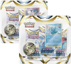 (image for) Pokemon Swords and Shields 12 Silver Tempest Triple Blister