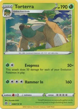 (image for) Torterra Full Holo 008/172