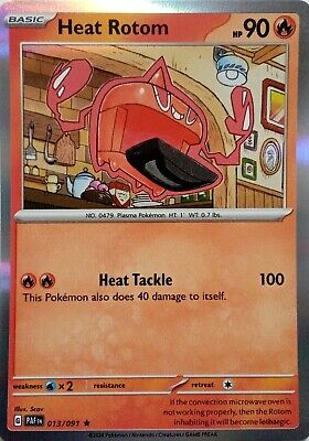 (image for) Heat Rotom Full Holo 013/091 Paldean Fates