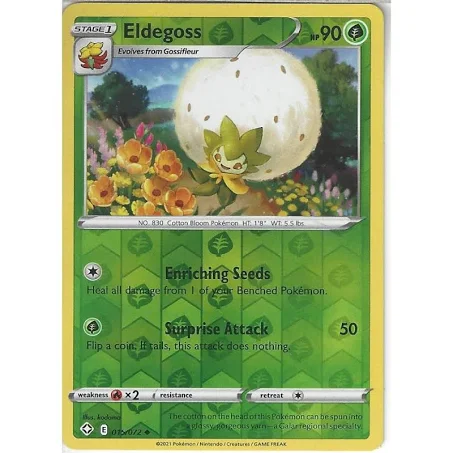 (image for) Eldegoss Reverse Holo 015/072 Shining Fates