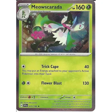 (image for) Meowscarada Full Holo 015/198 Scarlet And Violet Base