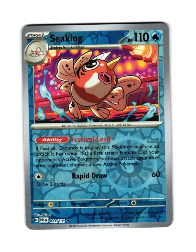 (image for) Seaking Reverse Holo 021/131 Prismatic Evolutions