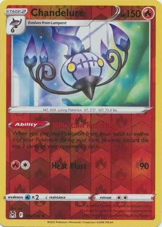 (image for) Chandelure Reverse Holo 026/196 Lost Origin