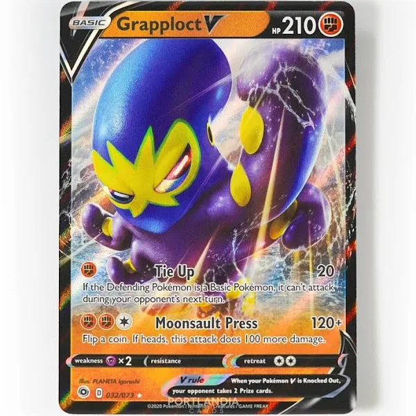 (image for) Grapploct V Rare Half Art 032/073 Champions Path