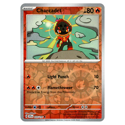 (image for) Charcadet Reverse Holo 033/191 Surging Sparks