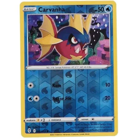 (image for) Carvanha Reverse Holo 035/203 Evolving Skies