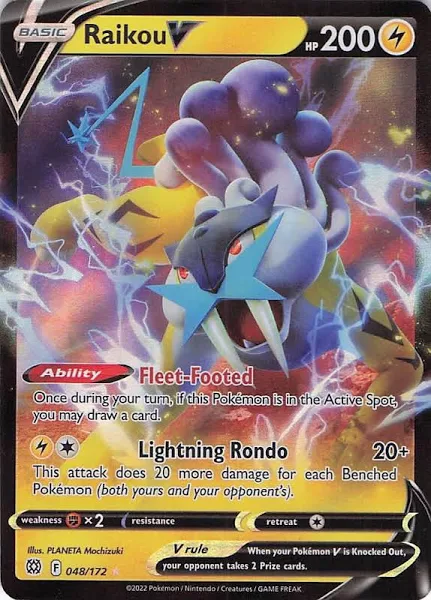 (image for) Raikou V Rare 048/172 Brilliant Stars