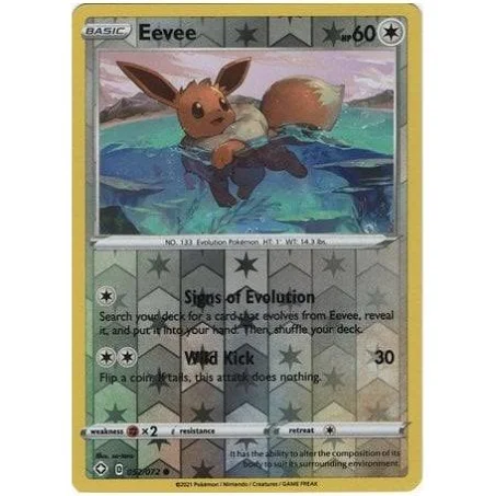 (image for) Eevee Reverse Holo 052/072 Shining Fates