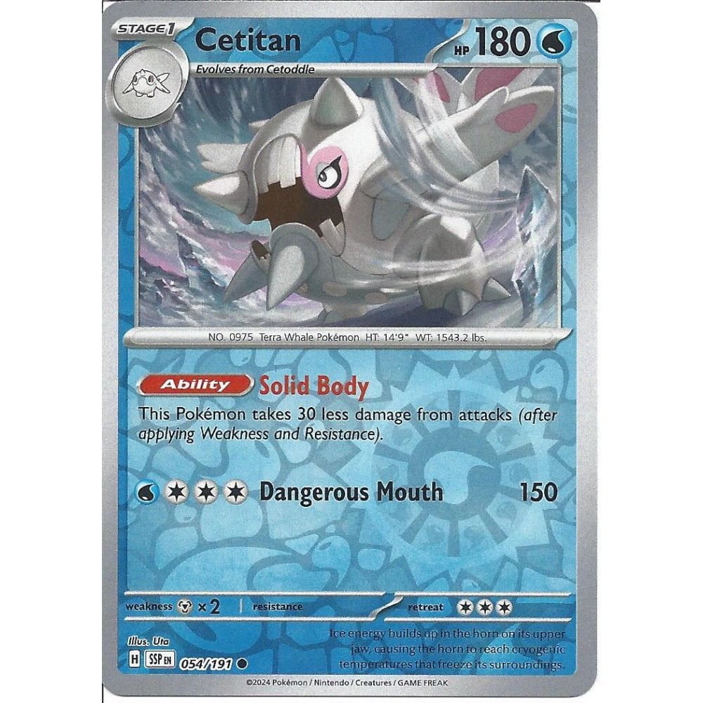 (image for) Sealeo Reverse Holo 044/191 Surging Sparks