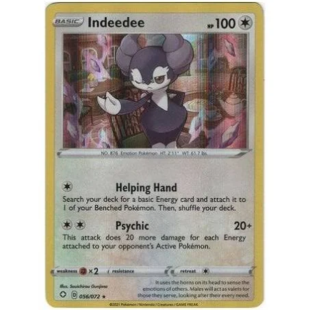 (image for) Indeedee Reverse Holo 056/072 Shining Fates