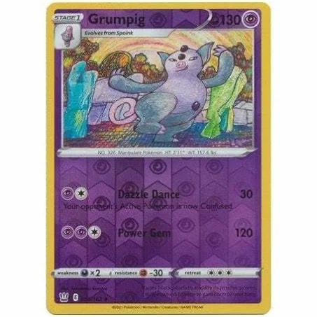 (image for) Grumpig Reverse Holo 056/163 Battle Styles