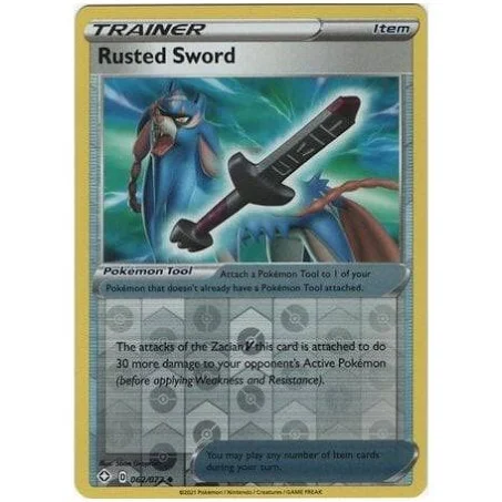 (image for) Trainer Rusted Sword Reverse Holo 062/072 Shining Fates