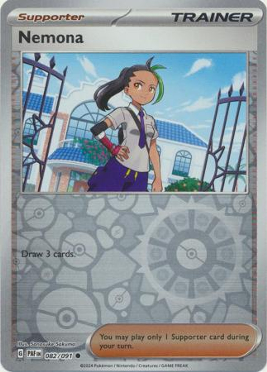 (image for) Nemona Reverse Holo 082/091 Paldean Fates