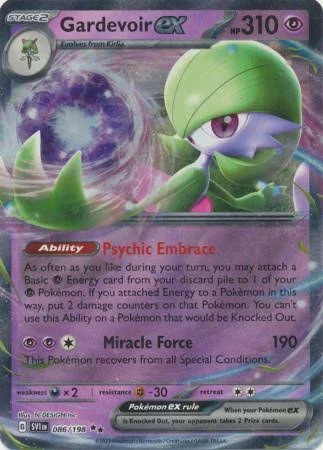 (image for) Gardevoir Ex Double Rare 086/198 Scarlet And Violet Base