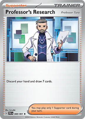 (image for) Professors Research Full Holo 088/091 Paldean Fates