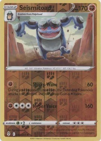 (image for) Seismitoad Reverse Holo 090/203 Evolving Skies