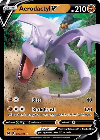 (image for) Aerodactyl V 092/196 Lost Origin