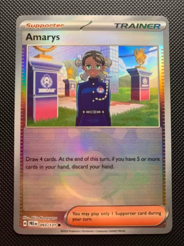 Amarys Pokeball Holo 093/131 Prismatic Evolutions