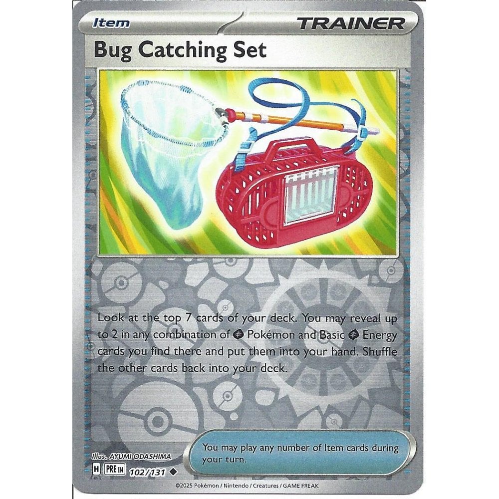 (image for) Bug Catching Set Reverse Holo 102/131 Prismatic Evolutions