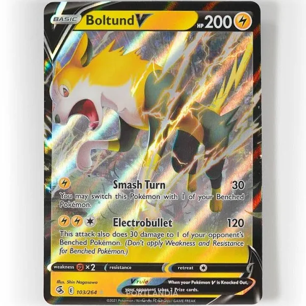 (image for) Boltund V Half Art Rare 103/264 Fusion Strike