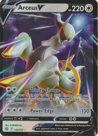 (image for) Arceus V Rare Half Art 122/172 Brilliant Stars