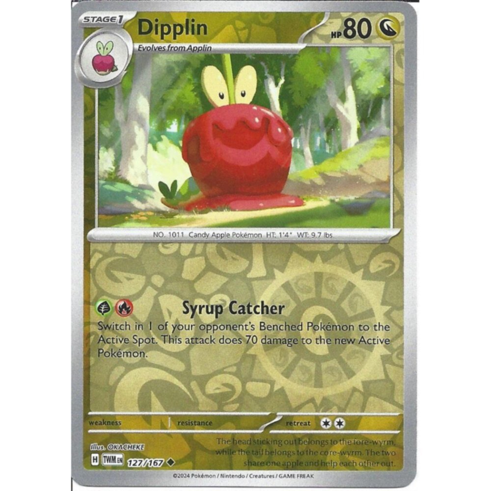 Dipplin Reverse Holo 127/167 Twilight Masquerade