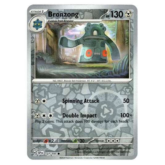 (image for) Bronzong Reverse Holo 127/191 Surging Sparks