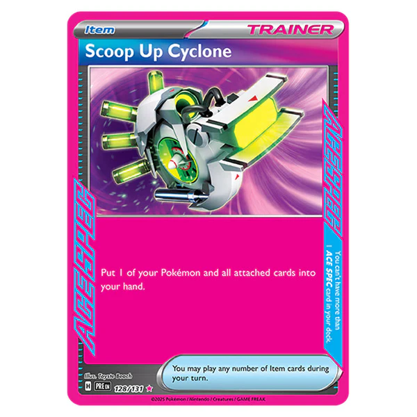 (image for) Scoop Up Cyclone Ace Spec 128/131 Prismatic Evolutions