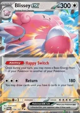 Blissey Ex Double Rare 134/167 Twilight Masquerade