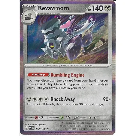 (image for) Revavroom Full Holo 142/198 Scarlet And Violet Base