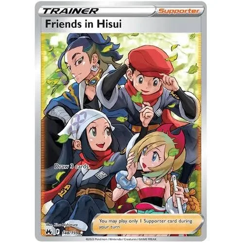 Friends in Hisui Full Art 148/159 Crown Zenith