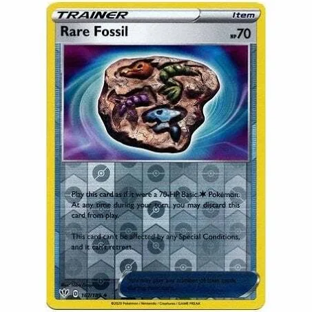 Rare Fossil Trainer Reverse Holo 167/189 Darkness Ablaze