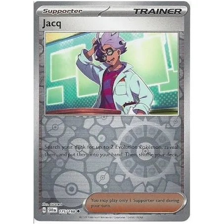 (image for) Jacq Reverse Holo Trainer 175/198 Scarlet And Violet Base