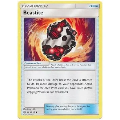 (image for) Trainer - Beastite 185/236 Reverse Holo Cosmic Eclipse