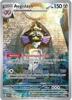 (image for) Aegislash Secret Rare Illustrator 210/182 Pokemon Paradox Rift