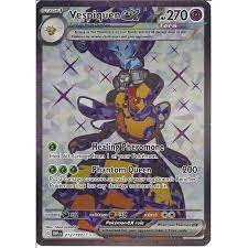 (image for) Vespiquen Ex Secret Double Rare Illustrator 212/197 Scarlet And Violet Obsidian Flames