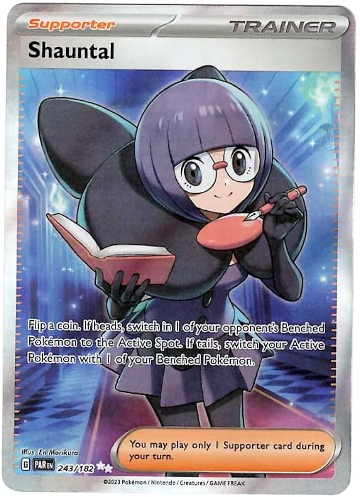 (image for) Shauntal Ultra Rare Full Art Trainer 243/182 Paradox Rift