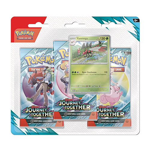 (image for) Pokémon TCG: Scarlet & Violet 9 – Journey Together - 3-Pack Blister