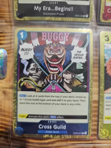 (image for) Buggy Cross Guild Event Card OP09-057 Holo Rare