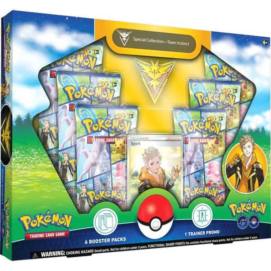 (image for) Pokemon TCG: Pokemon GO Team Special Collection - Team Instinct - Click Image to Close