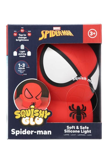 Spider-Man Squishy Glo Silicon Light 15 cm Spider-Man Squishy Glo Silicon Light 15 cm