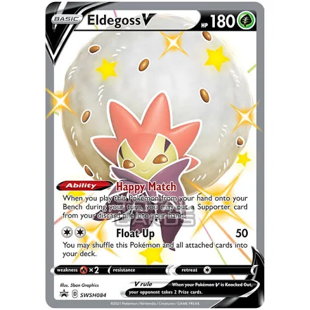 (image for) Eldegoss V Promo card SWSH084 Shining Fates