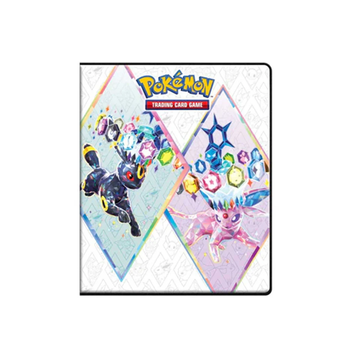 Prismatic Evolutions Ultra Pro Binder - 4 Page (Holds 80 cards + 4 giant cards)