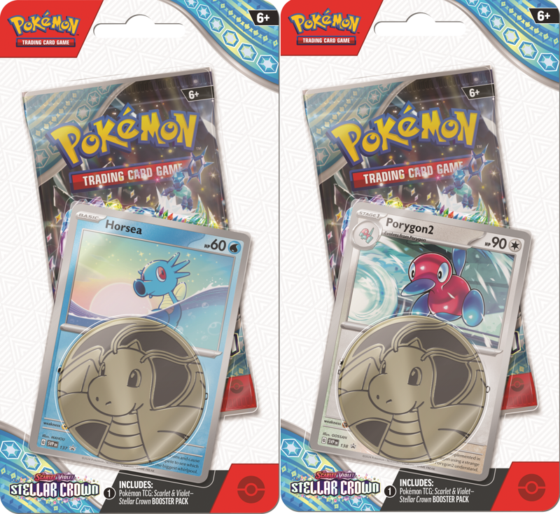 (image for) Pokemon TCG: Scarlet & Violet 7 Stellar Crown - Checklane Blister Pack