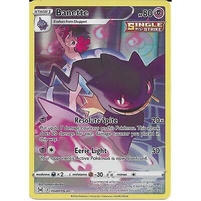 (image for) Banette Trainer Gallery TG07/TG30 Lost Origin